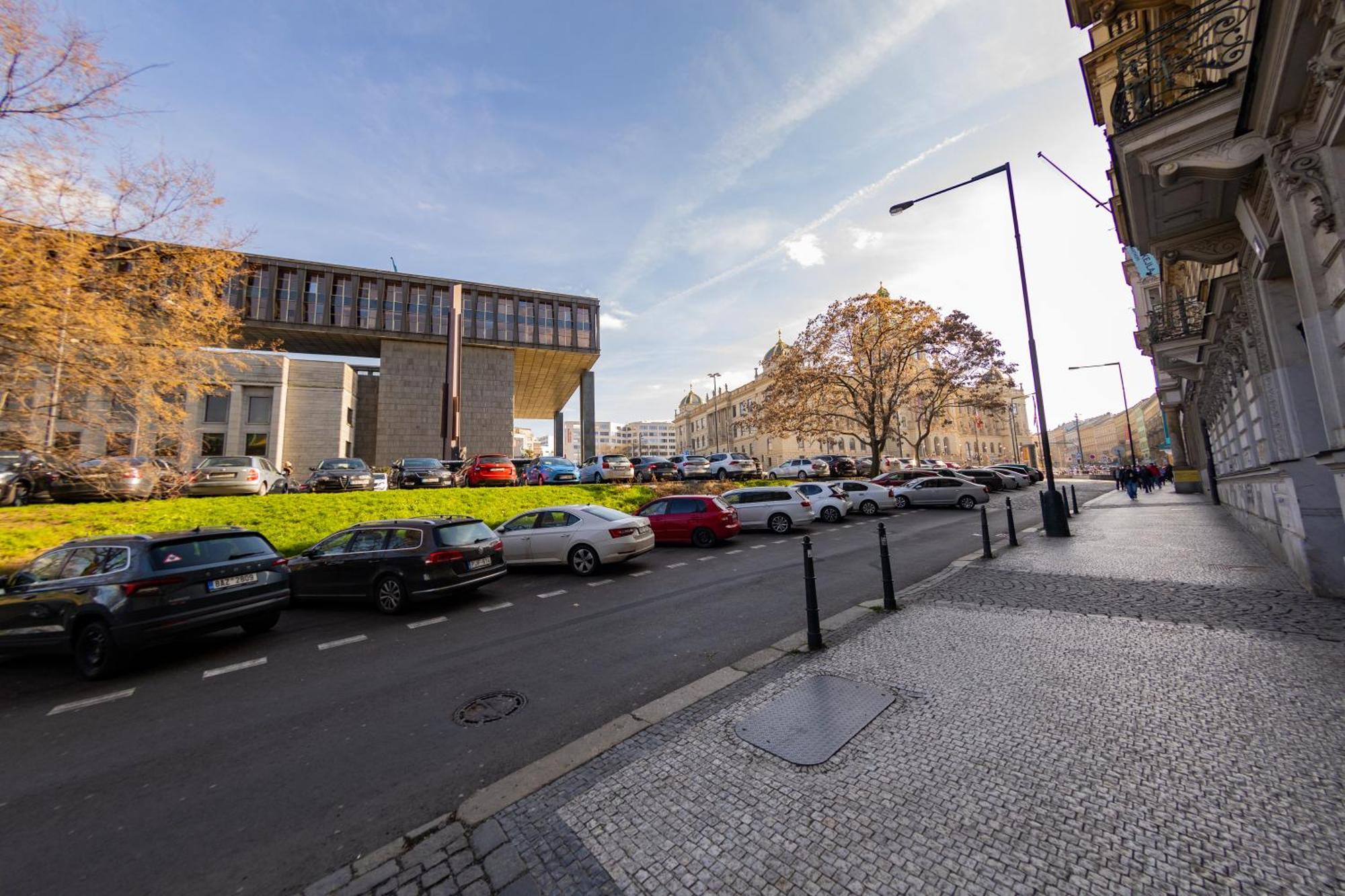 Wenceslas Square Apartment Prag Eksteriør billede